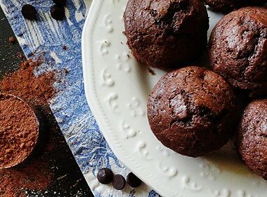 Starbuck's Hot Cocoa Chocolate Chip Muffins