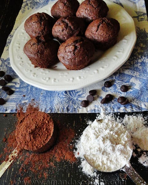 Starbuck's Hot Cocoa Chocolate Chip Muffins