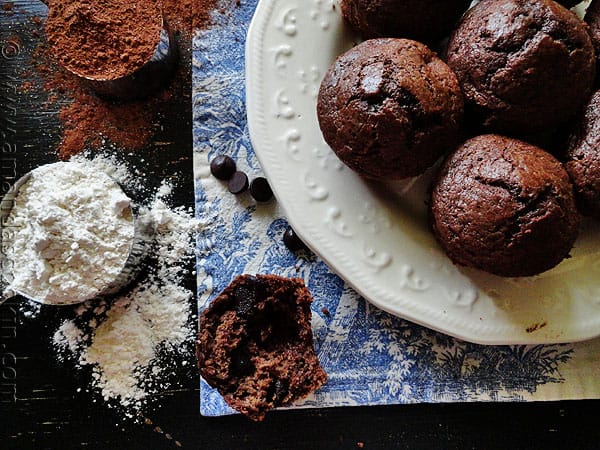 Starbuck's Hot Cocoa Chocolate Chip Muffins