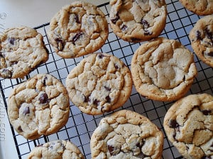 Pretzel Chocolate Chip Cookies: a sweet and salty cookie recipe