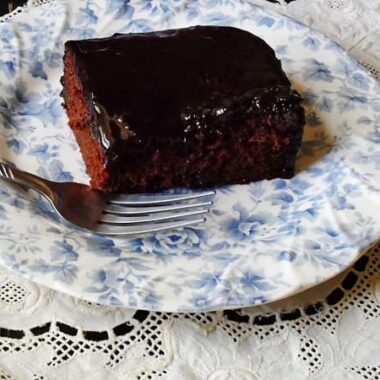 Chocolate Prune Cake - AmandasCookin.com