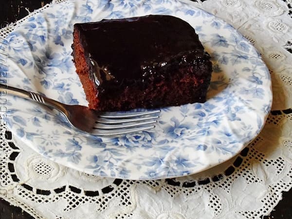 Chocolate Prune Cake - AmandasCookin.com