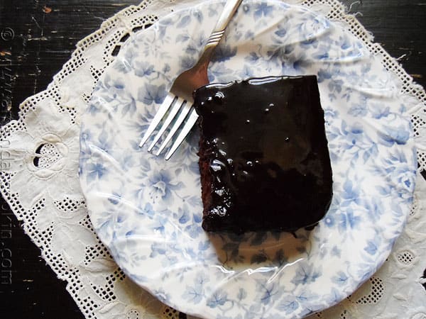 Chocolate Prune Cake - AmandasCookin.com