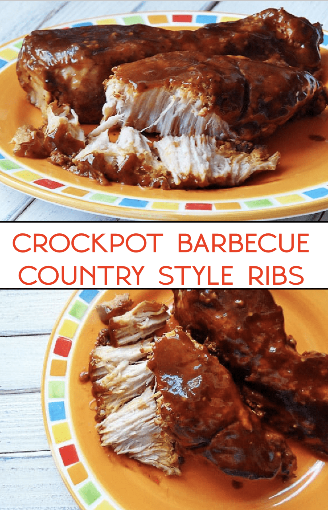 Slow Cooker Barbecued Country Style Ribs Amanda's Cookin' Slow Cooker
