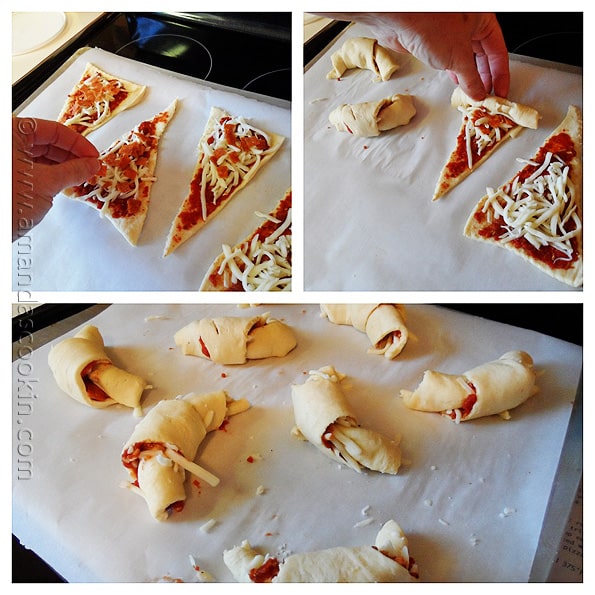 Crescent Dough Pizza - Kitchen Divas