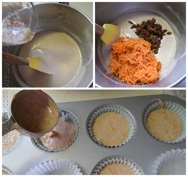 Time Saver Carrot Cupcakes from AmandasCookin.com @amandaformaro