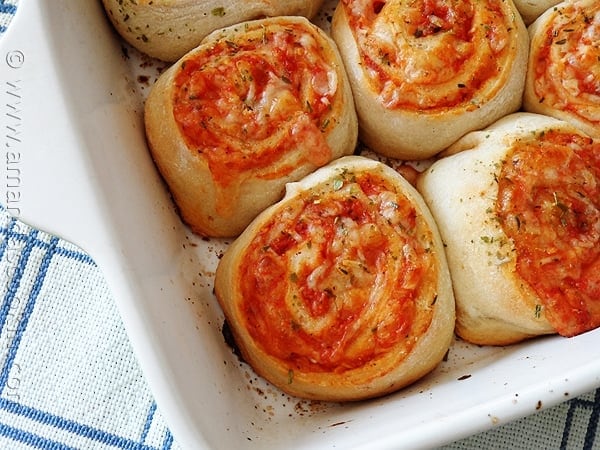 Pizza Roll Ups - Amanda's Cookin' 