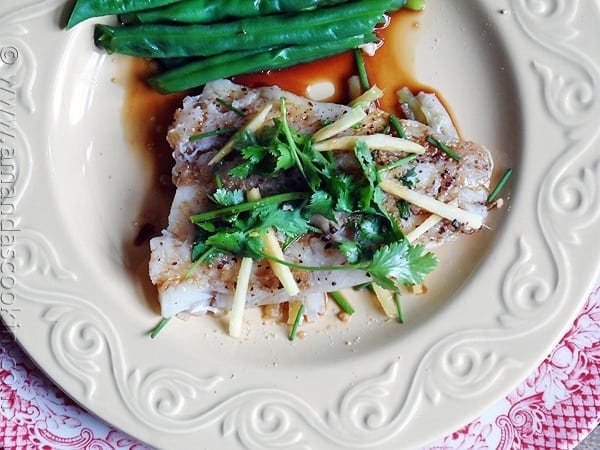 Chinese Style Parchment Fish at AmandasCookin.com @amandaformaro