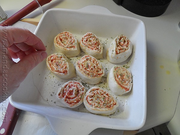 Pizza Roll Ups from AmandasCookin.com @amandaformaro