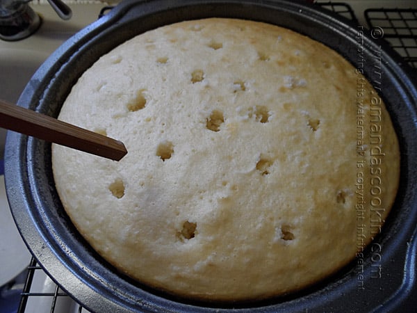 Almond Snowflake Cake