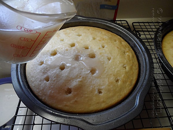 Almond Joy Coconut Snowflake Cake @amandaformaro Amanda's Cookin'