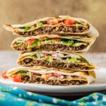 stacked Copycat Crunchwrap Supreme
