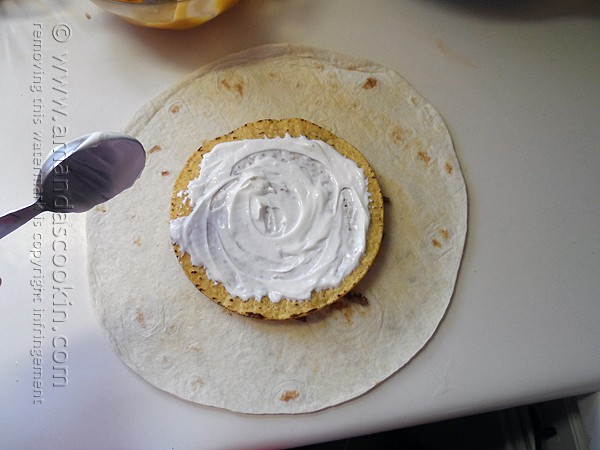 Copycat Taco Bell Crunchwrap Supreme @amandaformaro Amanda's Cookin'