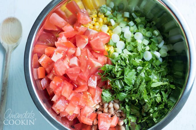 ingredients in a mixing bowl