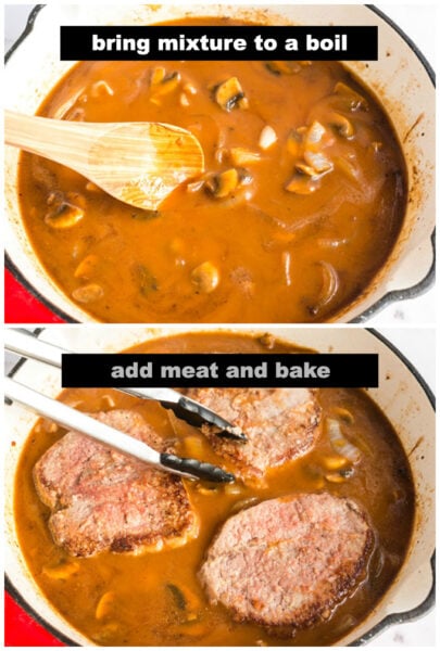 Oven Swiss Steak Recipe - Amanda's Cookin'