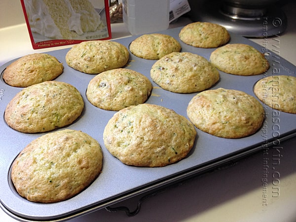 Step 2 - divide batter into muffin tins and bake