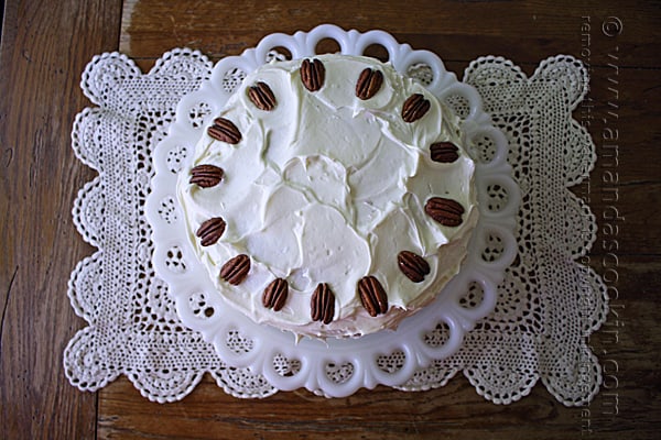 Recipe for Hummingbird Cake on Amanda's Cookin'
