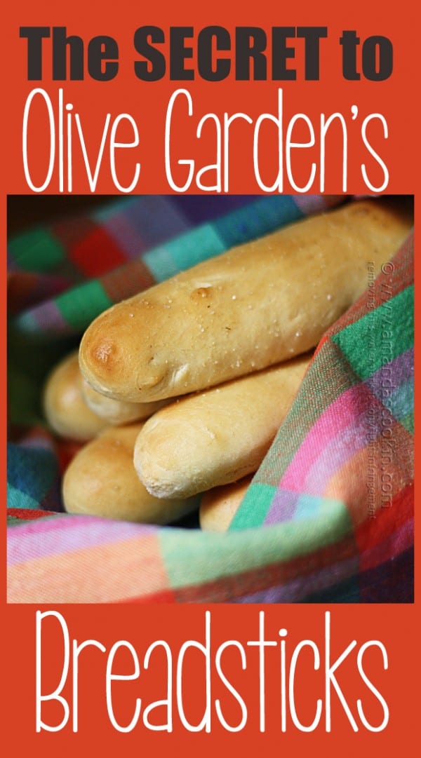 The Secret to Olive Garden's Breadsticks - From Amanda's Cookin' - Amanda Formaro