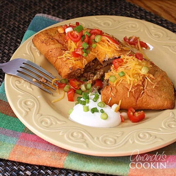 Taco Empanadas an easy to make hand pie for dinner
