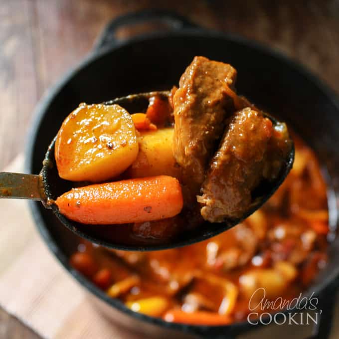Dutch Oven Goulash Recipe Amanda's Cookin'