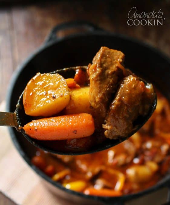 Dutch Oven Goulash Recipe Amanda's Cookin'