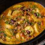 Crockpot Cowboy Casserole