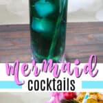 mermaid cocktails pin image