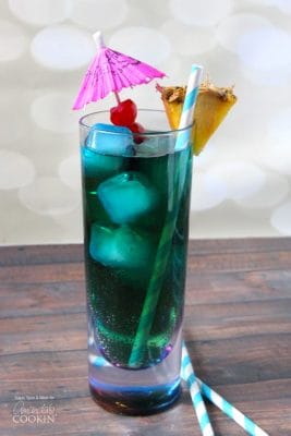 Blue Drinks: The Mermaid Cocktail, blue mixed drinks