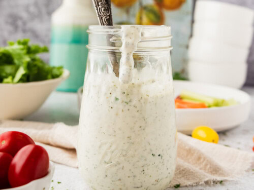 how long is homemade ranch dressing good for Recipe Healthy Homemade Ranch Dressing &