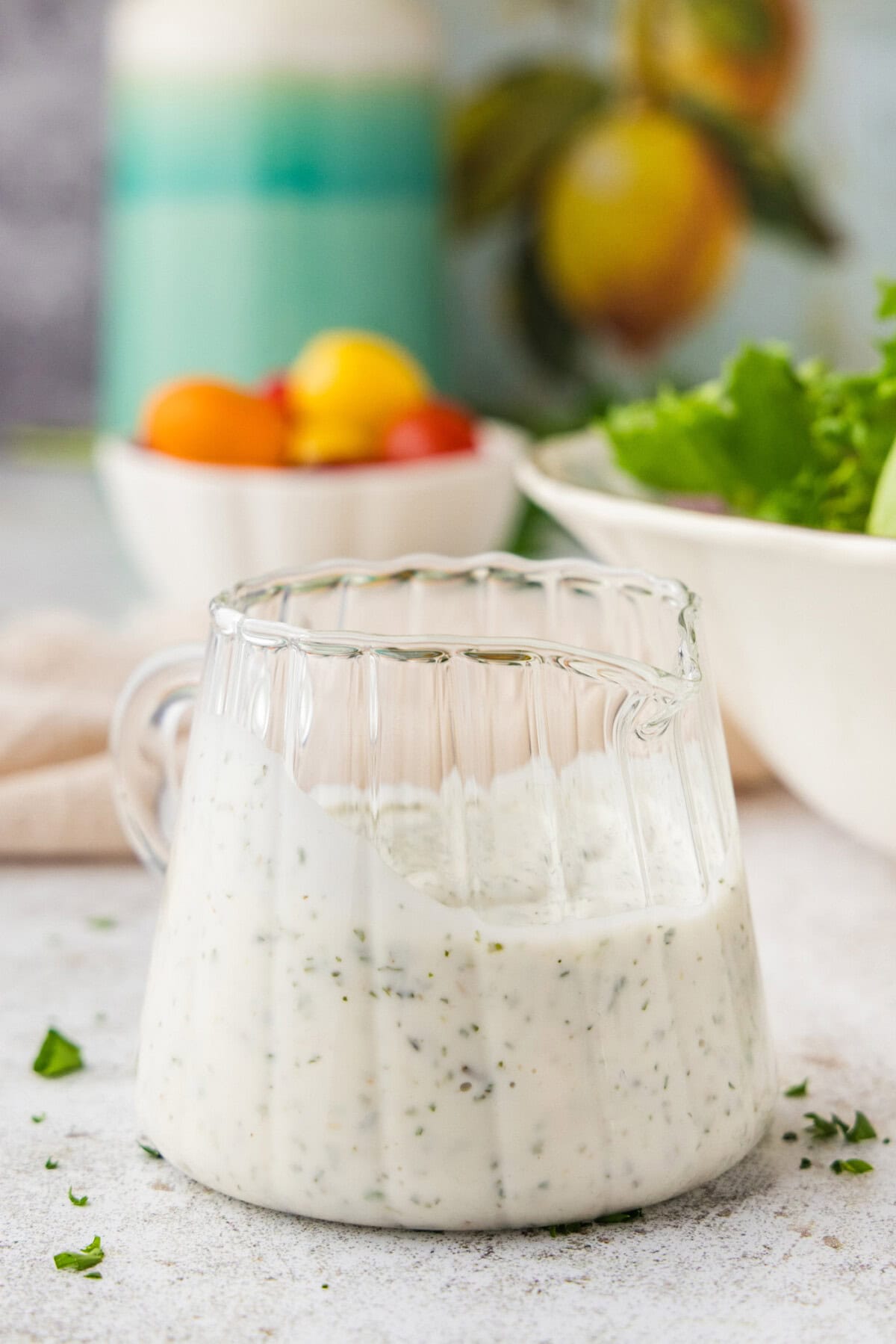 buttermilk for ranch dressing Homemade Recipe Buttermilk Ranch is a creamy white dressing with notes of buttermilk and flavorful onion Buttermilk Ranch Dressing with Greek