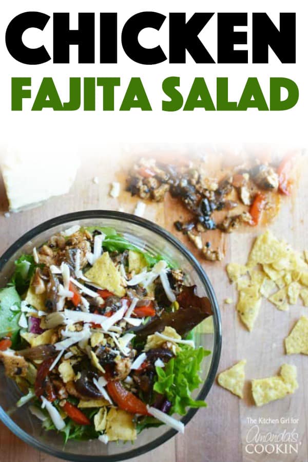 Chicken Fajita Salad