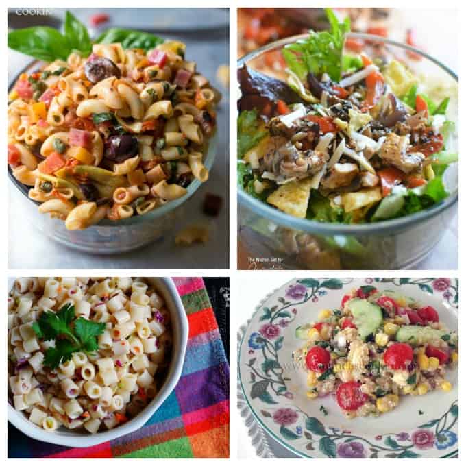 Delicious summer salads to make and take along or enjoy at home!