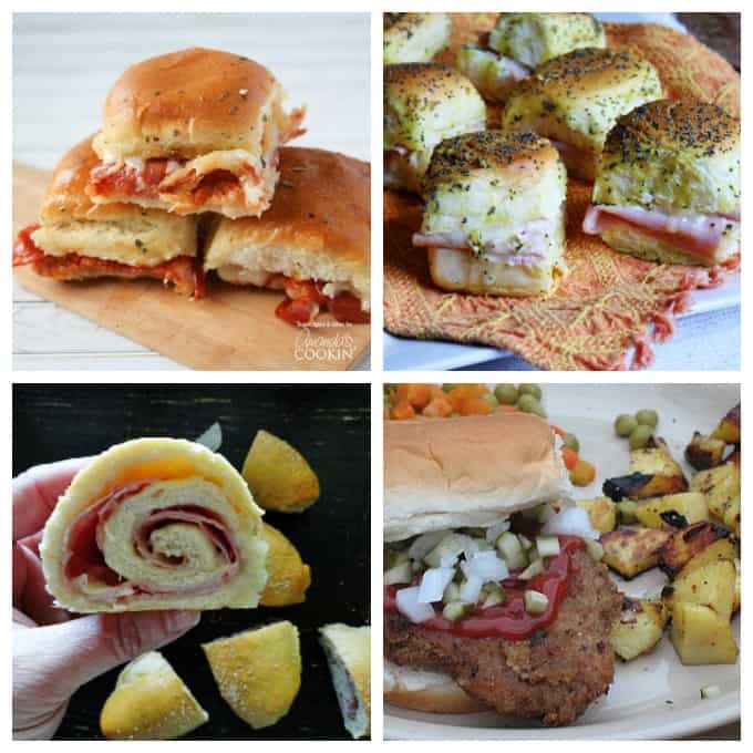 Delicious sandwich ideas, perfect for parties or on the go!