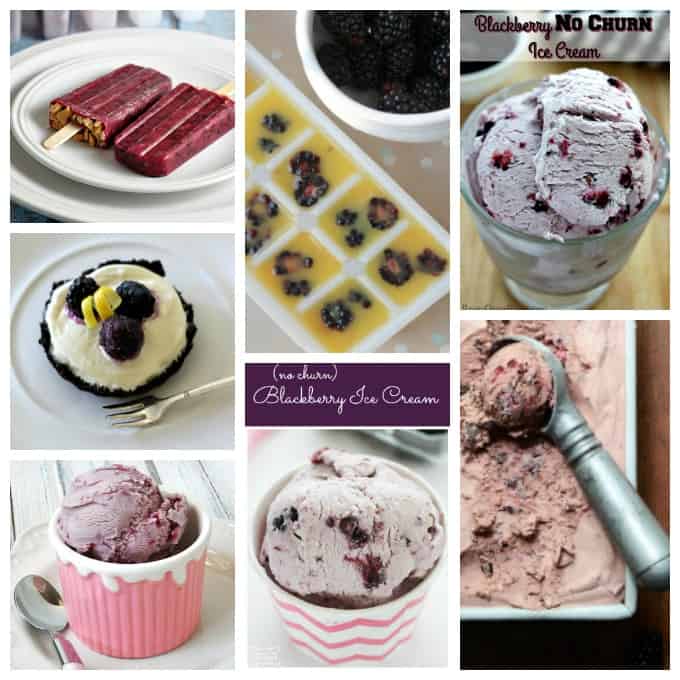 Photos of blackberry recipes.