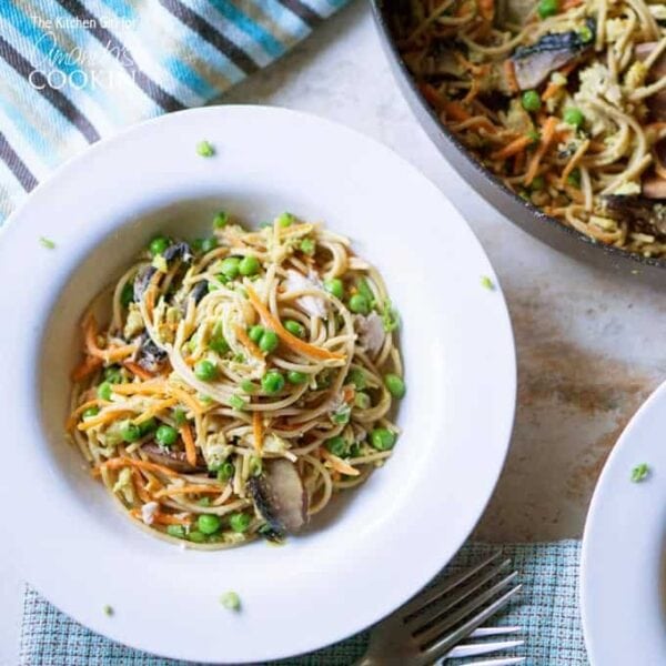 Tuna Casserole Light Tuna Noodle Skillet, easy on your waistline