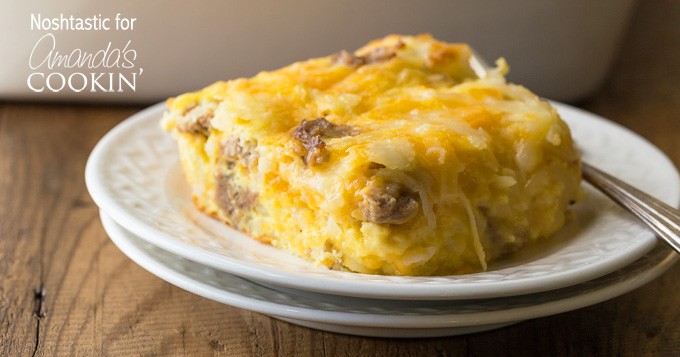 Hashbrown Casserole - Amanda's Cookin' - Casseroles