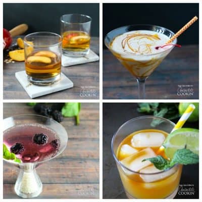 Apple Pie Cocktail: a mixed drink using real apple cider