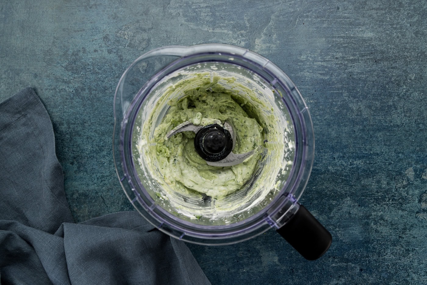 sauce in food processor