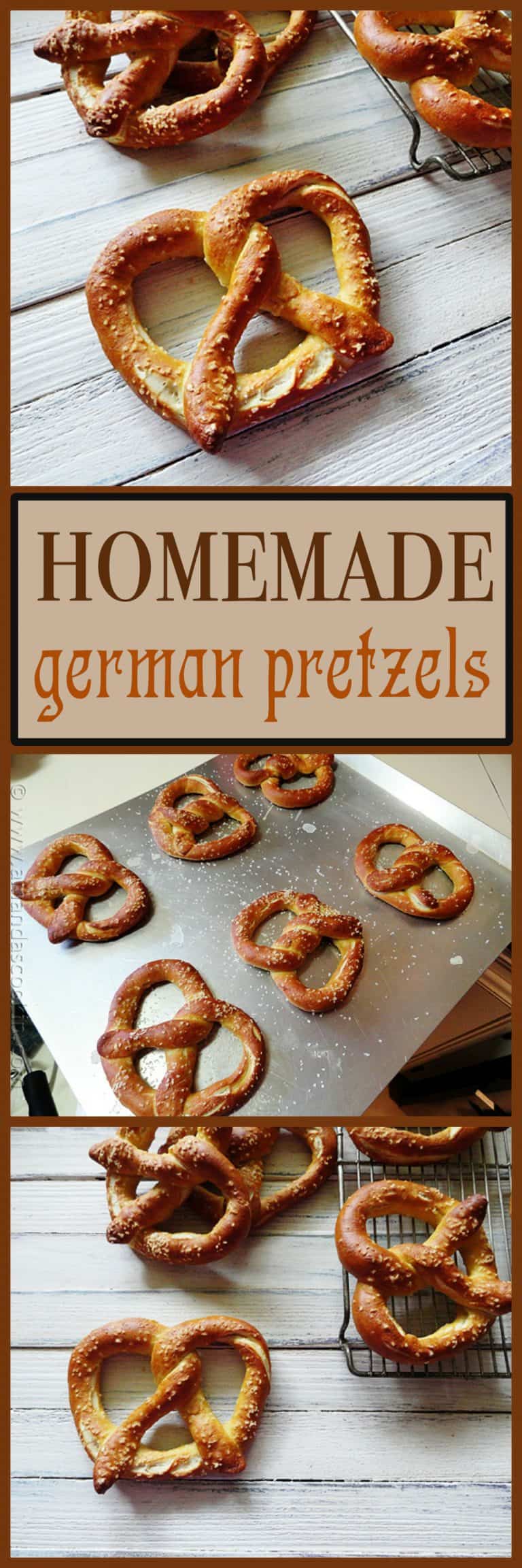 Homemade German Pretzels German pretzel recipe