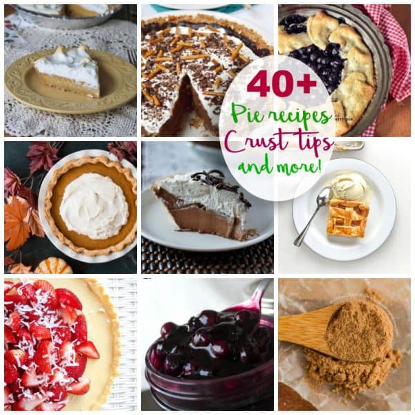 Pie Recipes, Crust Recipes, Filling Recipes and DIY Spice Mixes