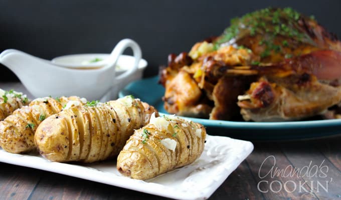 How to make Hasselback potatoes