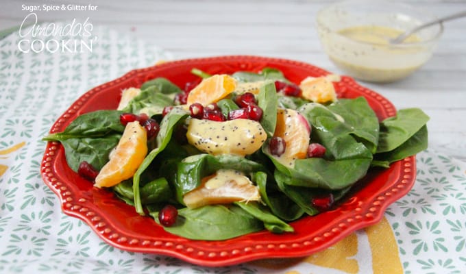 Pomegranate Clementine Salad