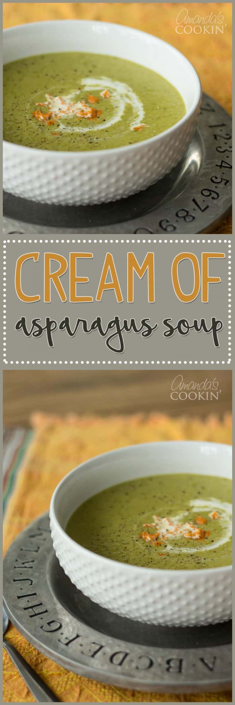 Cream of Asparagus Soup: delicious, easy recipe for asparagus lovers