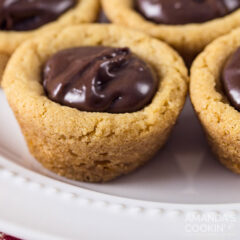 Peanut Butter Fudge Cookies - Amanda's Cookin' - Cookies & Bars