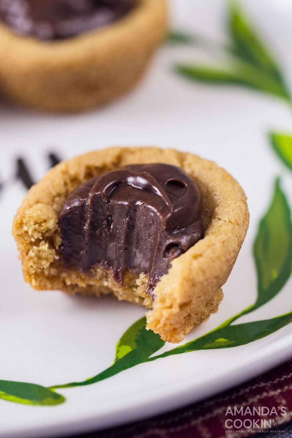 Peanut Butter Fudge Cookies - Amanda's Cookin' - Cookies & Bars
