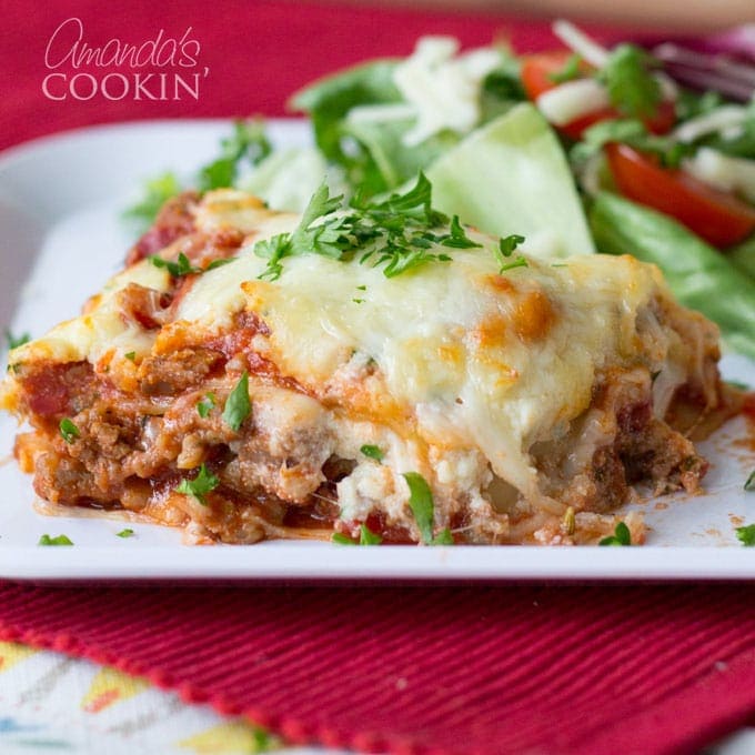 Italian Sausage Lasagna + Video - The Slow Roasted Italian