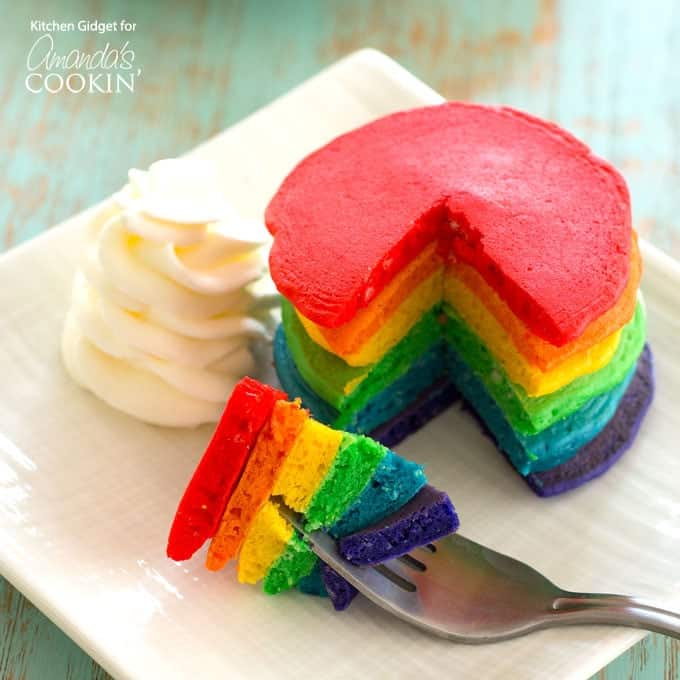 Rainbow Pancakes: How to Make Them from Scratch