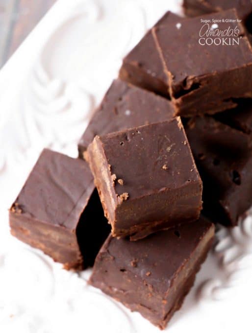 Baileys Fudge a rich and delicious chocolate fudge spiked with Baileys