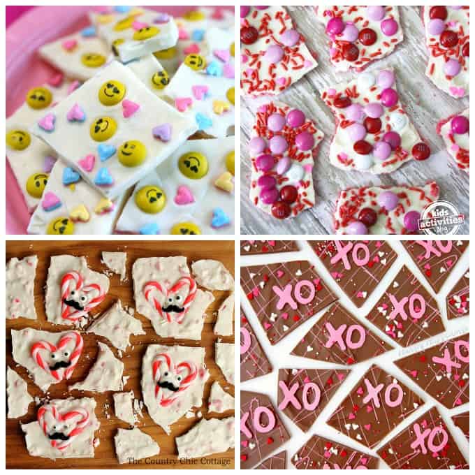 candy bark recipes for Valentine's Day