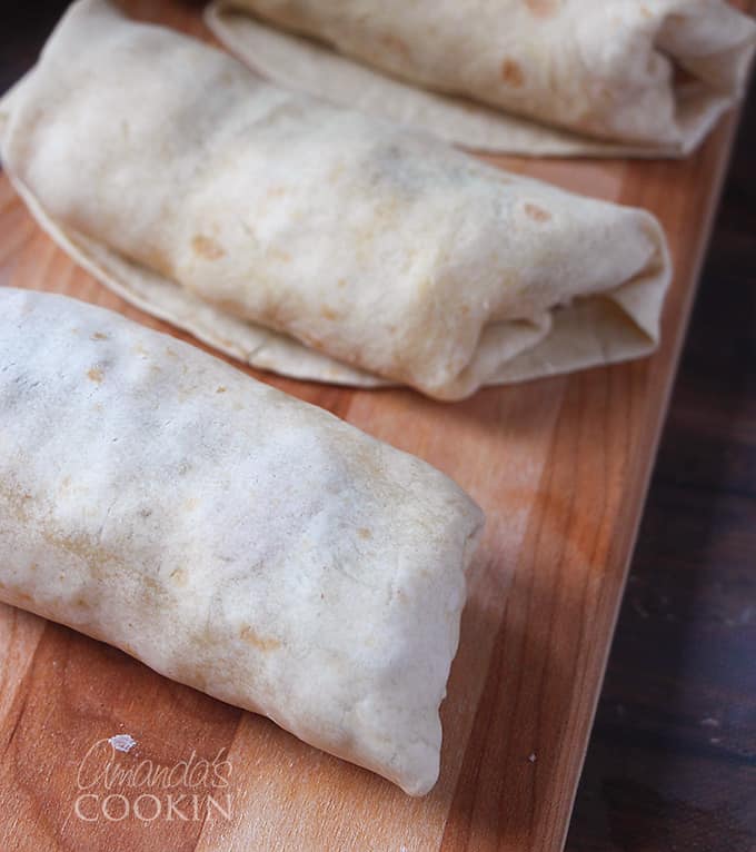 Roll them up and pop them in the freezer. So simple and so good!